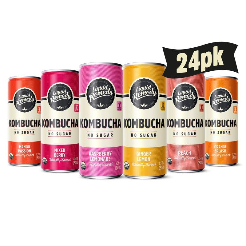 liquid-kombucha-sugar-free-organic-drink-low-calorie-probiotic-like-tea-for-gut-health-super-sampler-variety-pack-8-5-fl-oz-can-24-pack