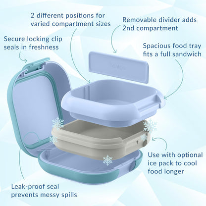 Bentgo Chill Mini Leak-Proof 3 or 4 Compartment Lunch Box5
