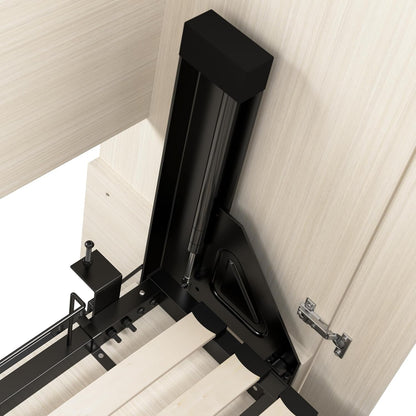 Queen Murphy Bed, White Chocolate, Lumina, 68W5