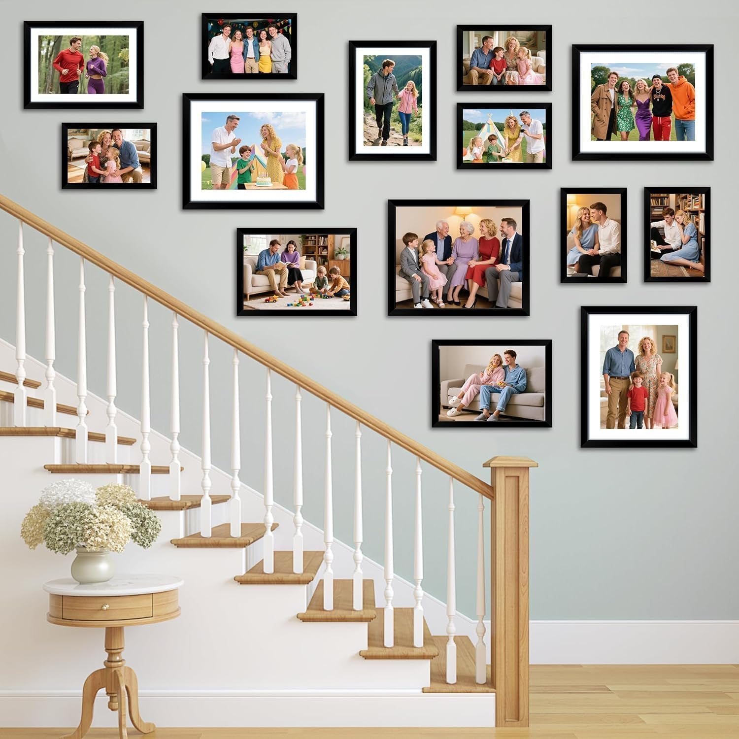 5x7-picture-frame-set-8-pack-black-picture-frames-for-wall-or-tabletop-display-fits-pictures-4x6-with-mat-or-5x7-without-mat-poster-photo-frame-with-plexiglass-for-gallery-home-wall-decor