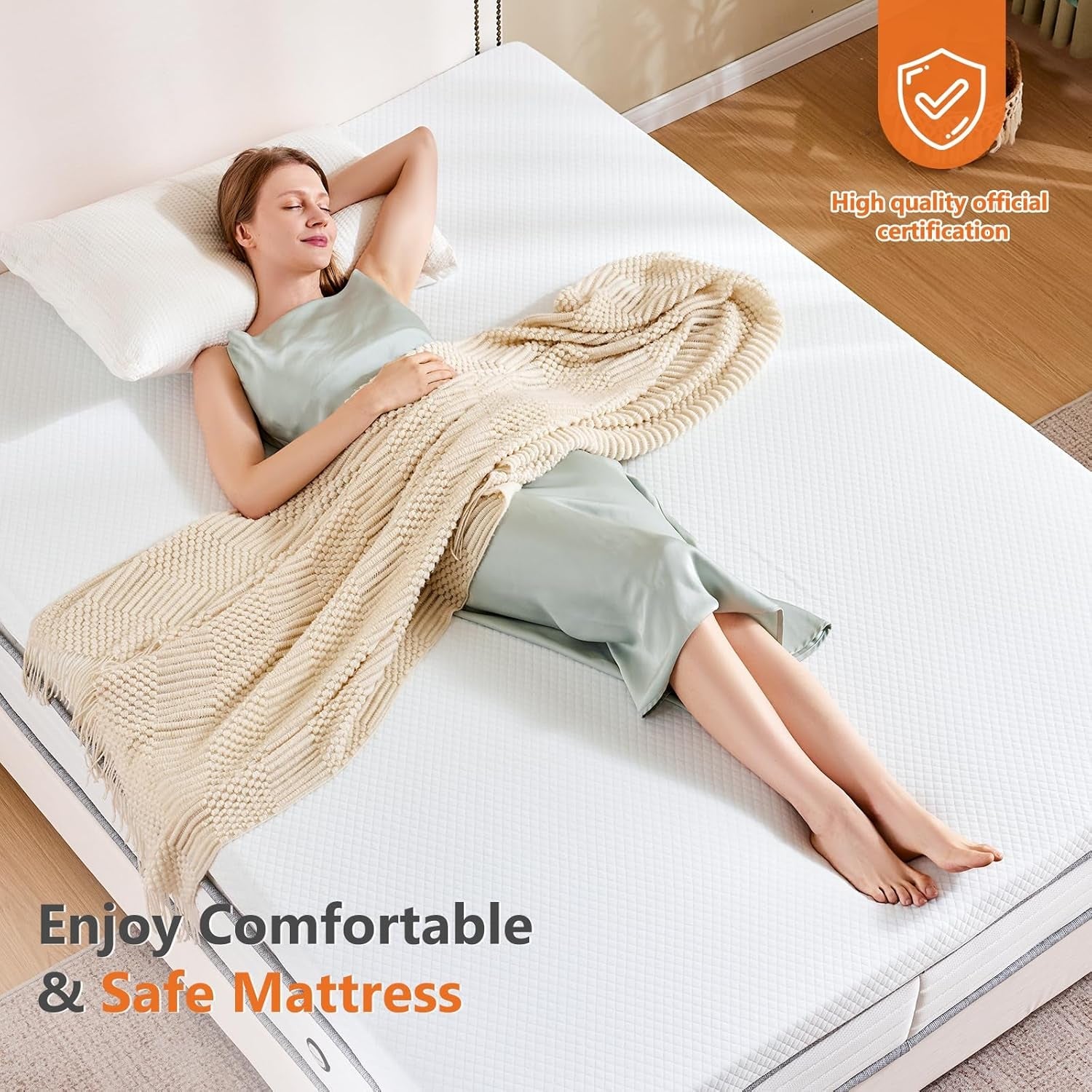 full-mattress-topper-memory-foam-pad-3-inch-cooling-gel-infused-removable-soft-cover-ventilated-sleeper-sofa-rv-camper-white