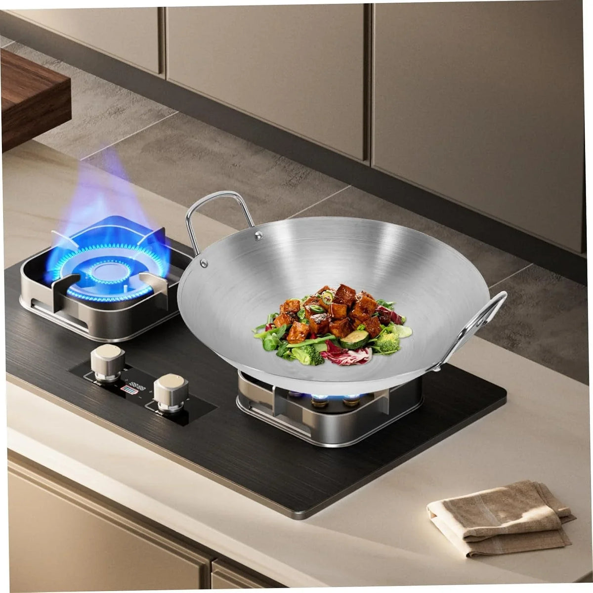 12-inch-stainless-steel-round-bottom-wok-large-capacity-frying-pan-double-handle-gas-stove-compatible-cookware-versatile-for-stir-fry-and-bbq