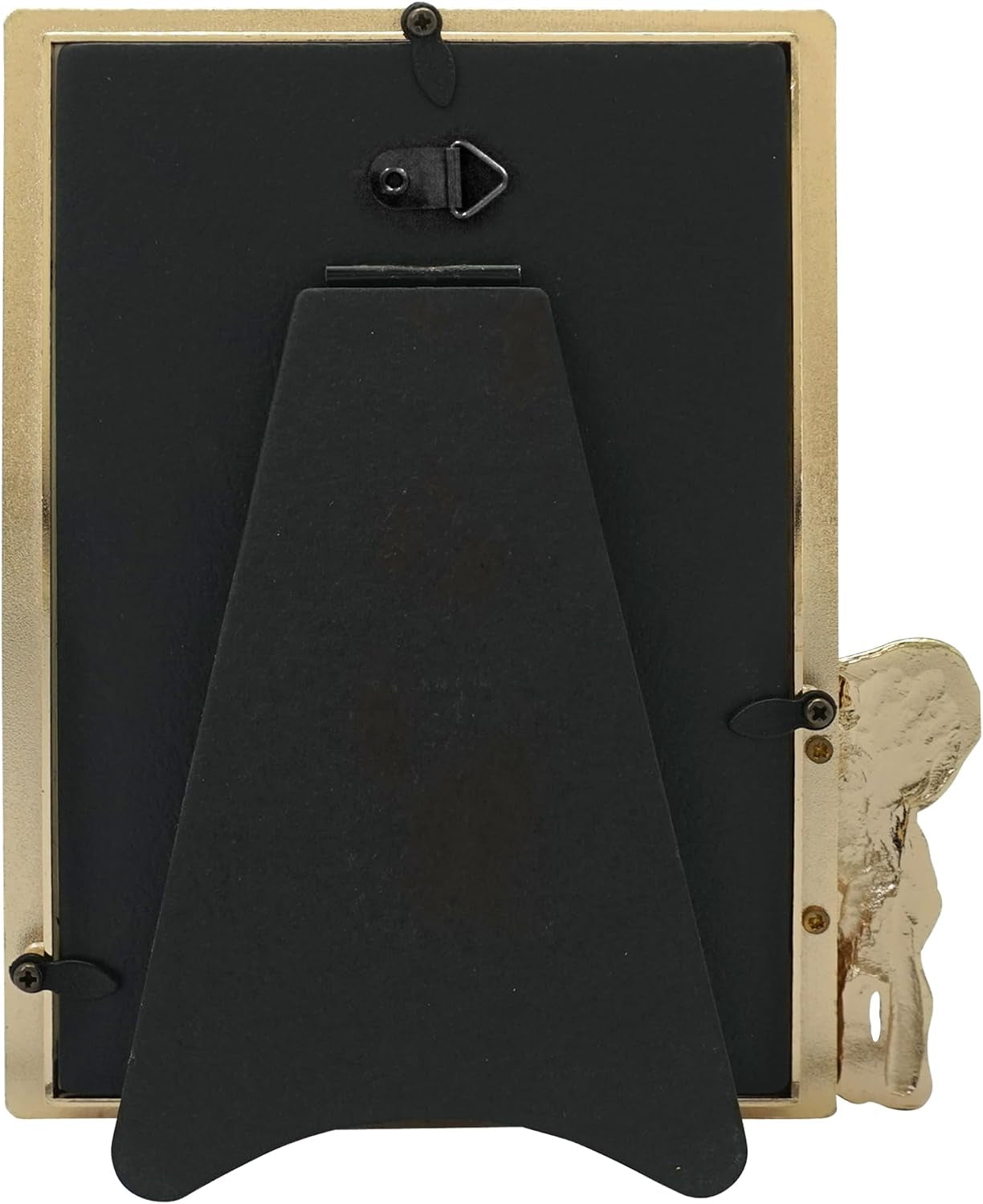 modern-elephant-gold-picture-frame-4x6-inch-for-tabletop-display-perfect-for-home-decor-wedding-vacation-graduation-milestone-photo