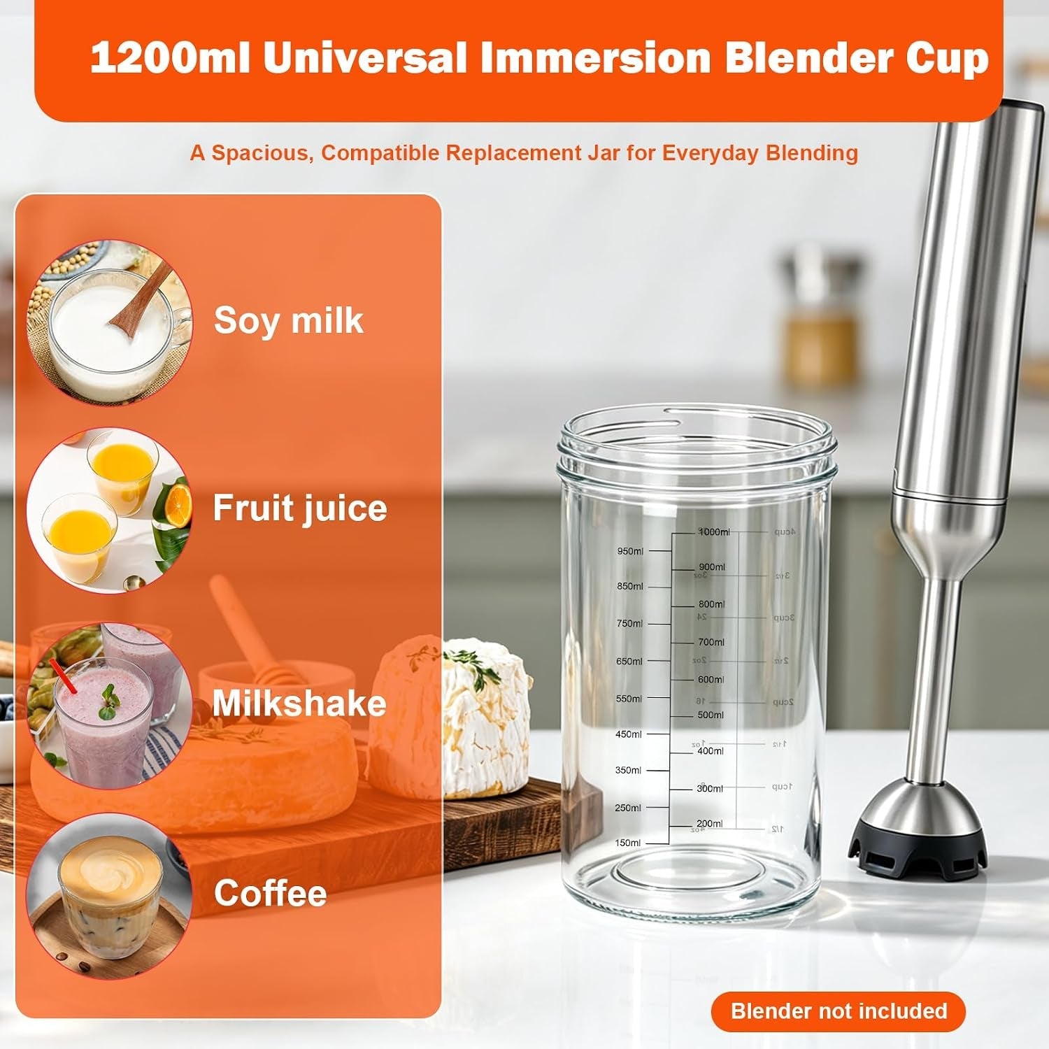 40oz-immersion-blender-glass-cup-1200ml-blender-measuring-cup-with-2-lids-wide-mouth-glass-measuring-beaker-for-hand-blender-immersion-blending-jar-mixing-cup-for-kitchen-home-no-blender
