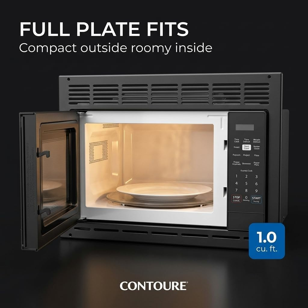 built-in-rv-microwave-1-0-cu-ft-900w-black-onyx-express-cook-presets-auto-menus-time-and-weight-defrost-10-5-in-glass-turntable-trim-kit-sold-separately-rv-985bk
