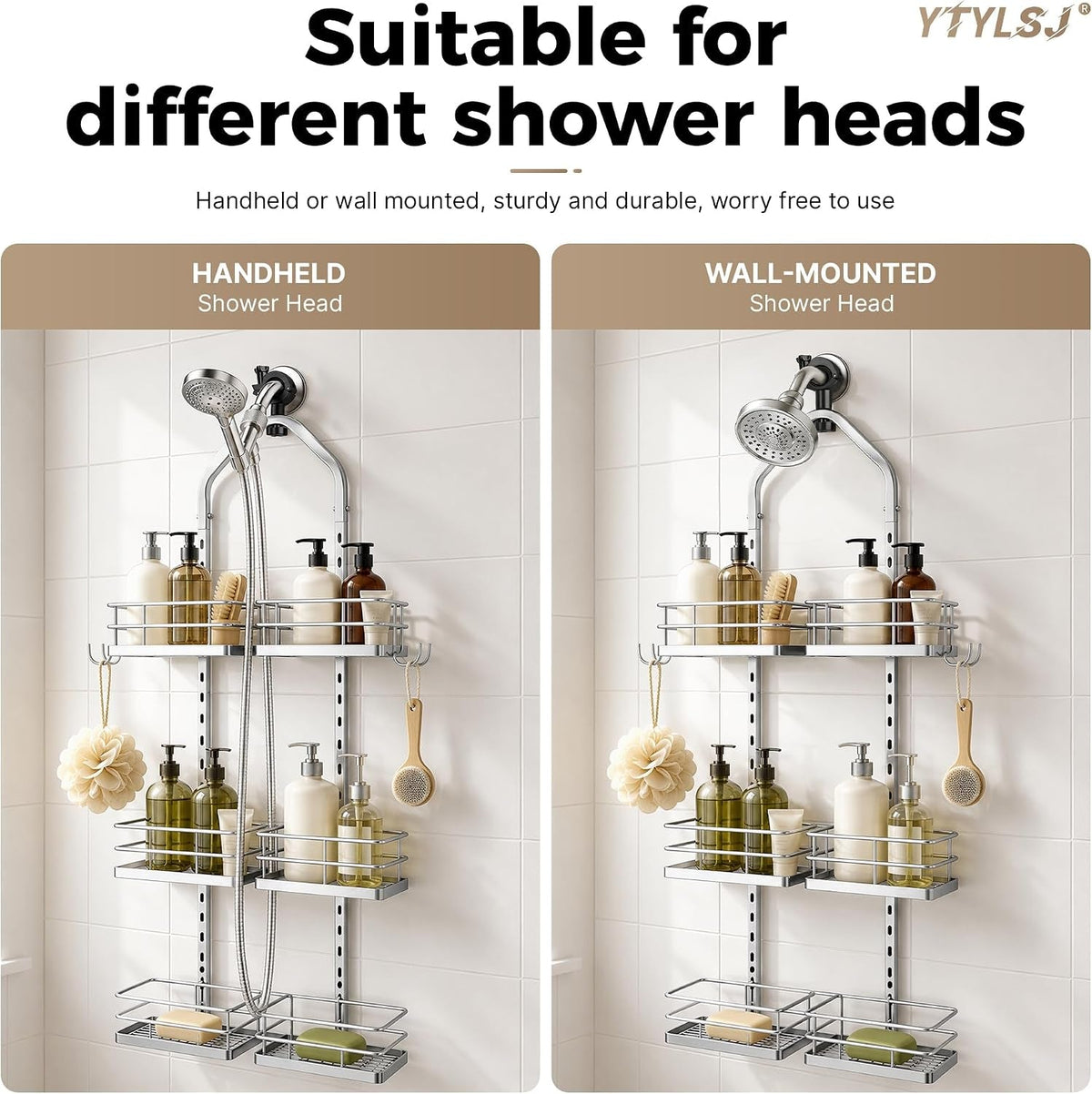 3-tier-hanging-shower-caddy-for-handheld-showerhead-silver