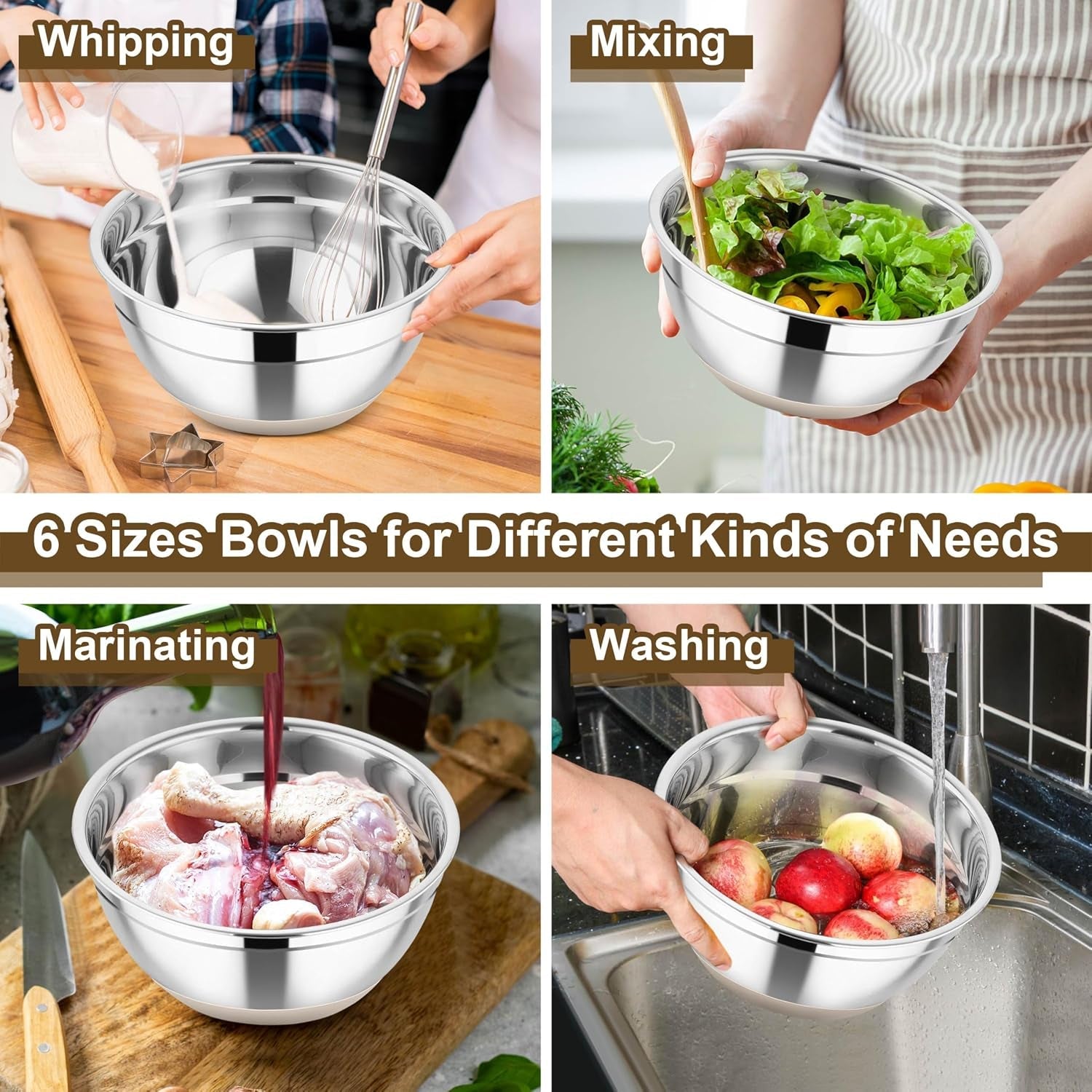 mixing-bowls-stainless-steel-salad-bowl-with-lid-graters-khaki