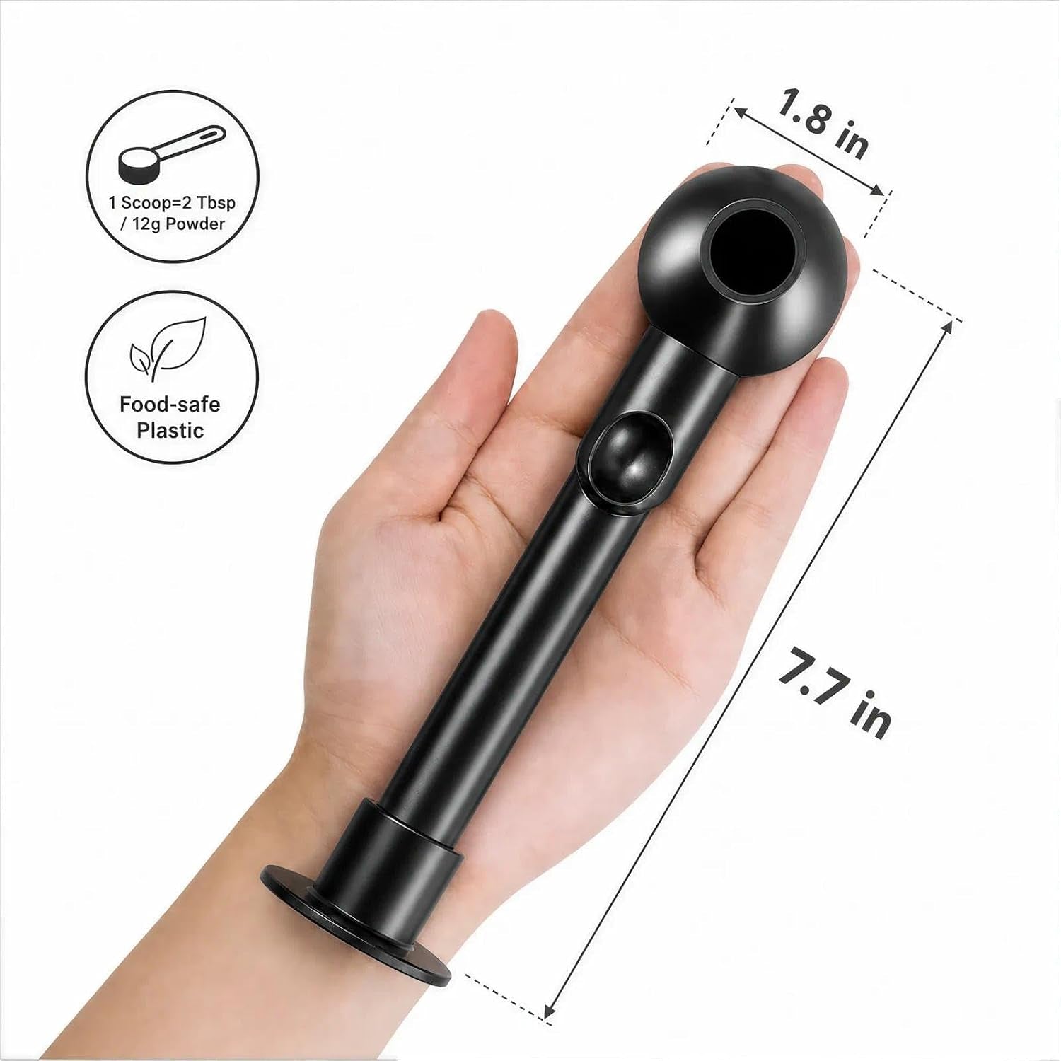 coffee-scoop-with-funnel-for-ground-coffee-protein-powder-tea-2-tbsp-mess-free-scoop-funnel-for-reusable-k-cup-countertop-design-for-home-office-handy-long-handle-easy-to-clean-1-pack