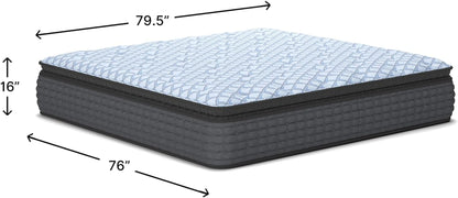 Signature Design by Ashley Hybrid Mattress, Plush King, Pillow Top3
