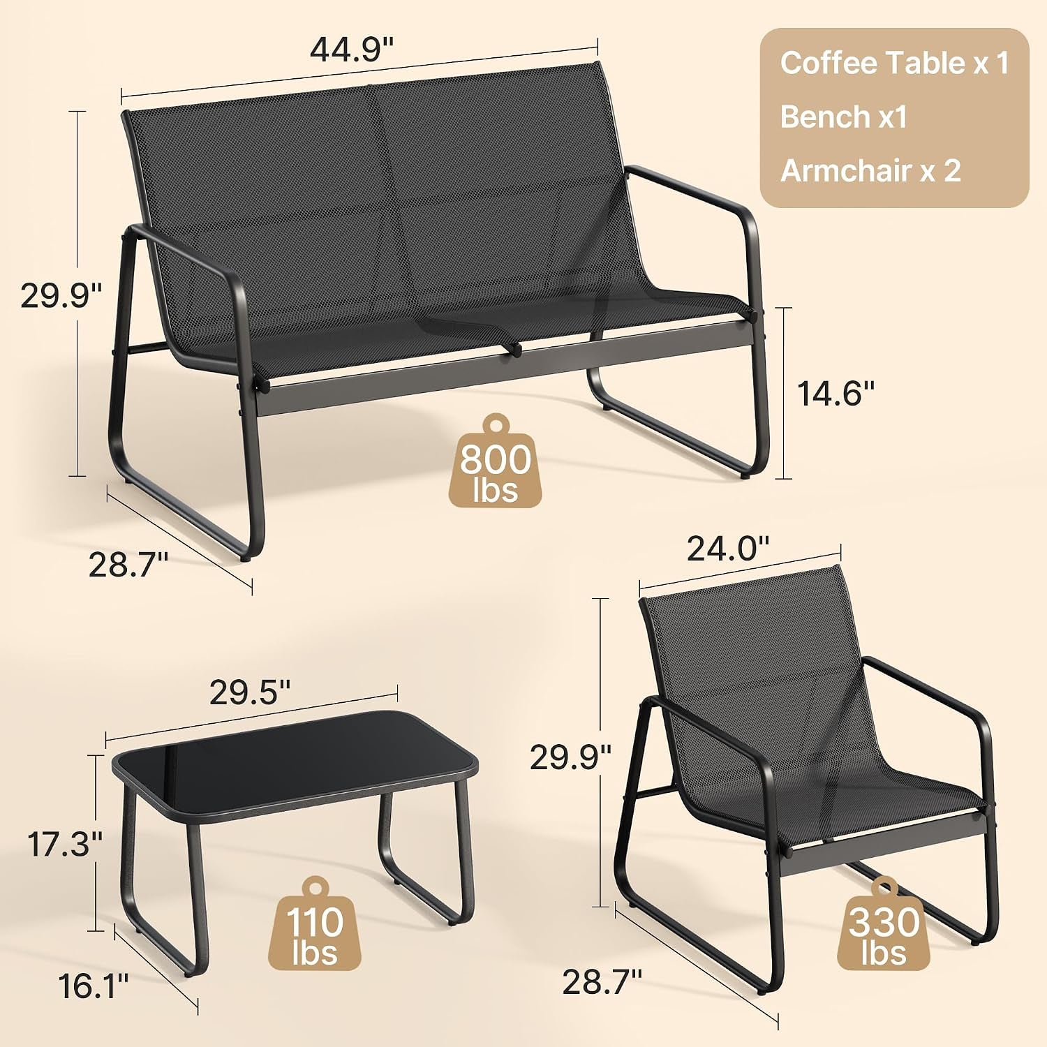 8-pieces-outdoor-patio-furniture-set-2-bench-loveseat-4-single-armchairs-2-tempered-glass-coffee-tables-metal-frame-patio-conversation-set-for-backyard-poolside-porch-black