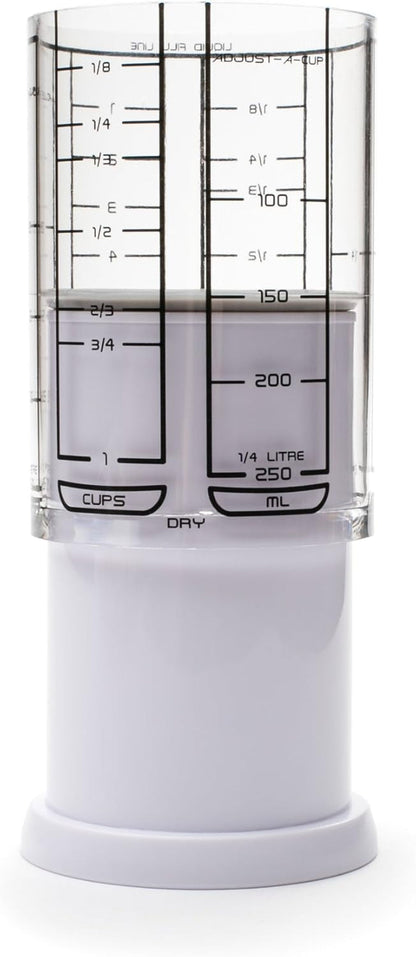 1 Cup Adjust-A-Cup, Plastic, White4