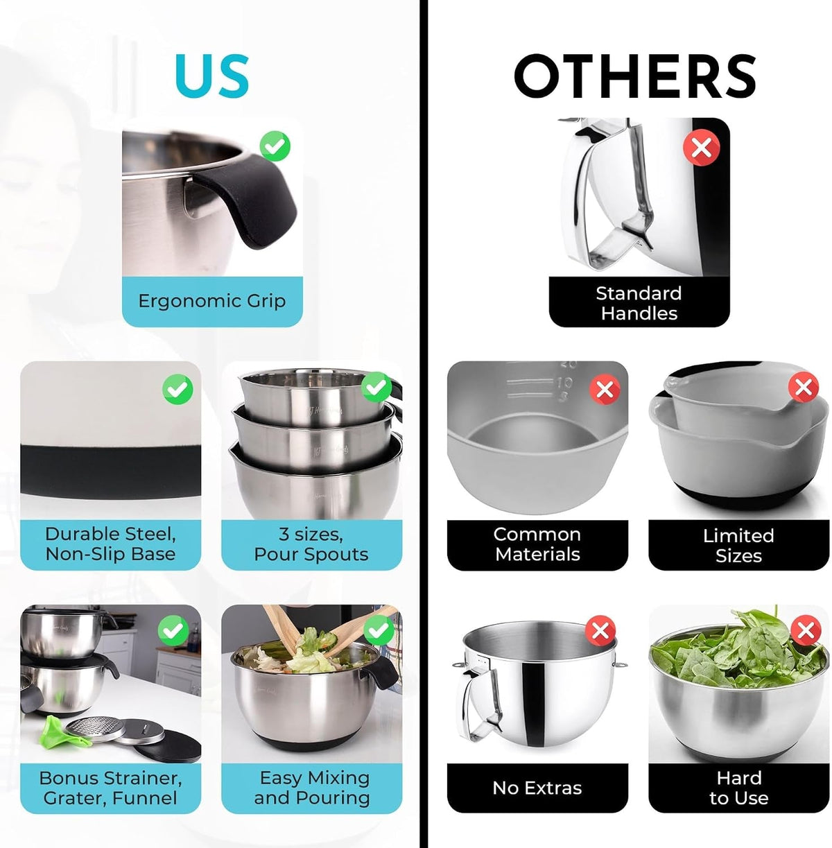 homeware-stainless-steel-mixing-bowl-with-lids-set-handles-for-holidays-gift-set-for-kitchen-with-pour-spout-non-slip-silicone-base-on-bowls-strainer-graters-for-kitchen