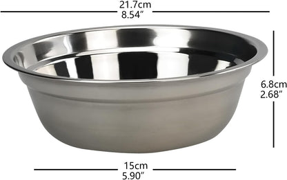 4-Pack Stainless Steel Mixing Bowls, Metal Prep Bowls2