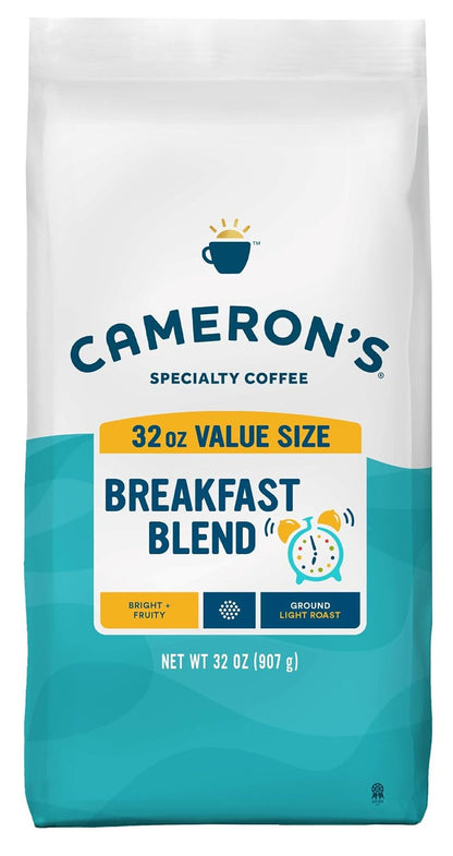 Roasted Ground Coffee Bag, Breakfast Blend, 32 Ounce1