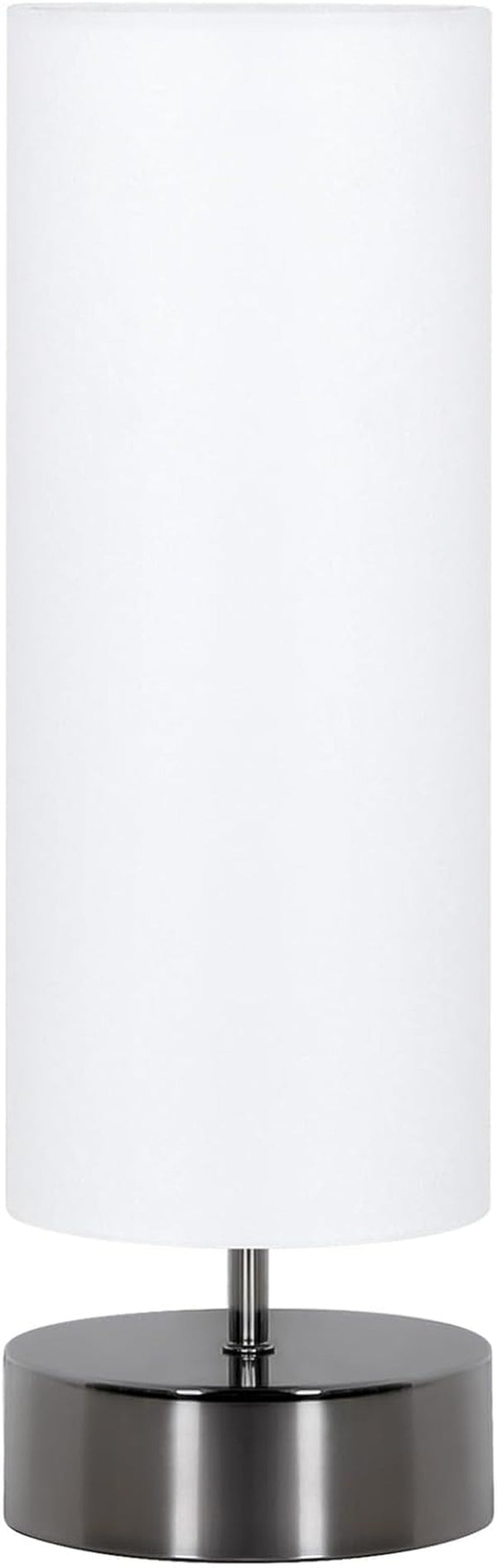 Touch Table Lamp, 3-Way Dimmable Bedside Lamp with Cylinder Fabric Shade8