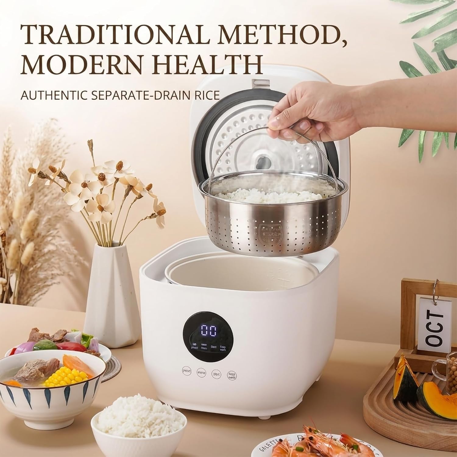 3l-healthy-low-carb-rice-cooker-low-sugar-digital-steamer-porridge-soup-quick-rice-white-rice-5-cooking-functions-24-hour-smart-appointment-8-hours-heat-preservation