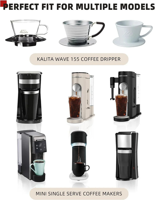 Coffee Filters for Ninja PB051/041 Coffee Maker, 200Ct, 1-2 Cup | Universal Fit for 1-2 Cup Coffee Maker, Canadian Wood Pulp and Fluoride-Free, Eco-Friendly and Biodegradable6