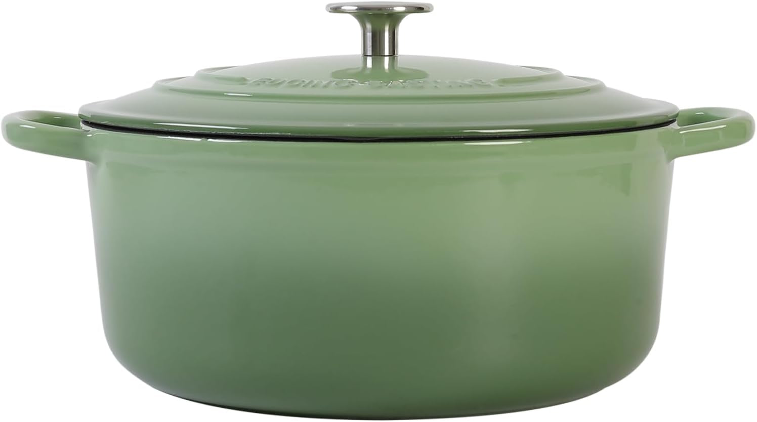 enameled-cast-iron-dutch-oven-pot-with-lid-5-5-quart-for-bread-baking-cooking-pistachio-green
