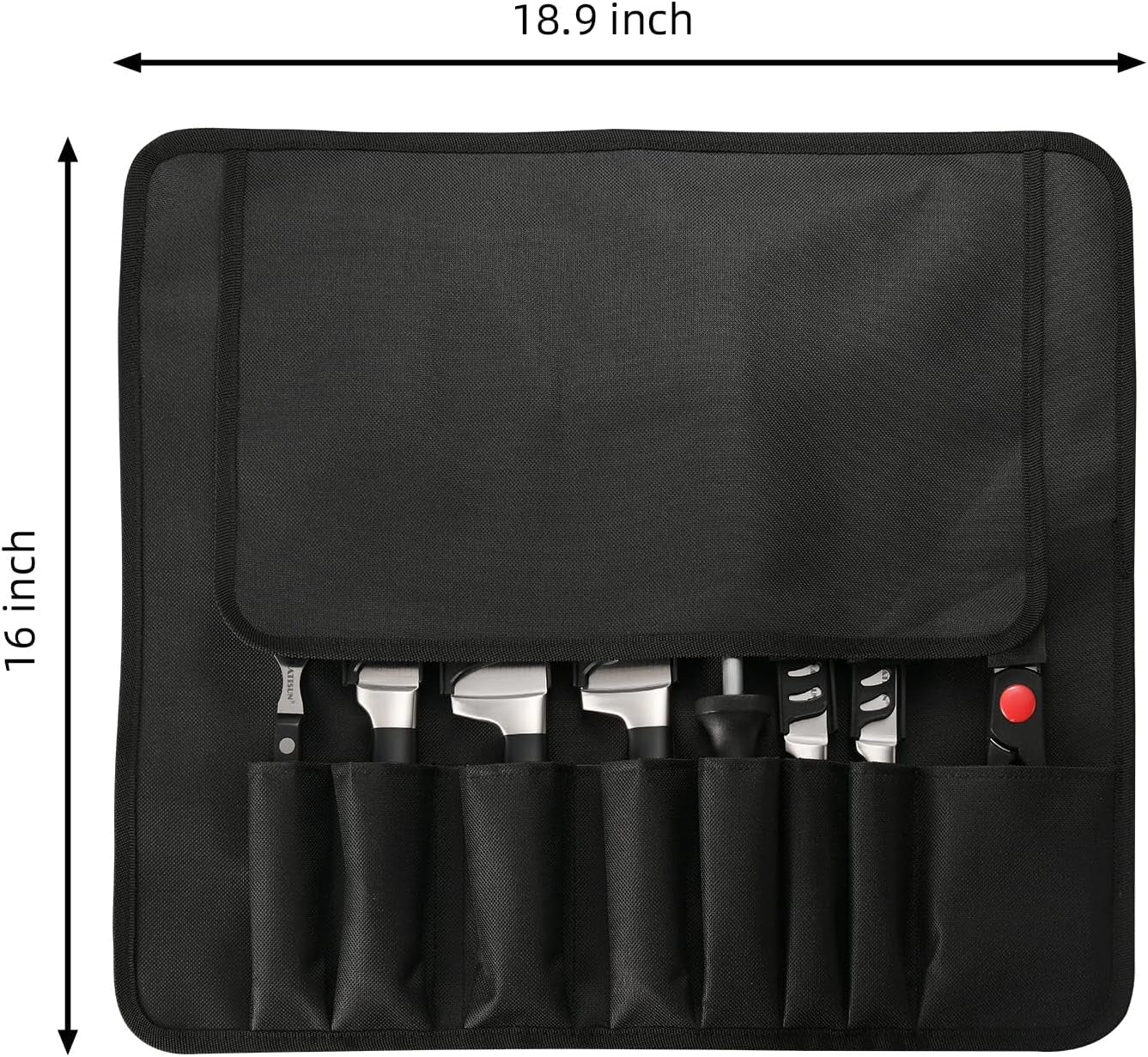 9-piece-portable-german-steel-knife-set-with-roll-bag-hollow-ergonomic-handles-for-outdoor-camping-travel-includes-guards-fork-sharpener-shears-shoulder-strap-case