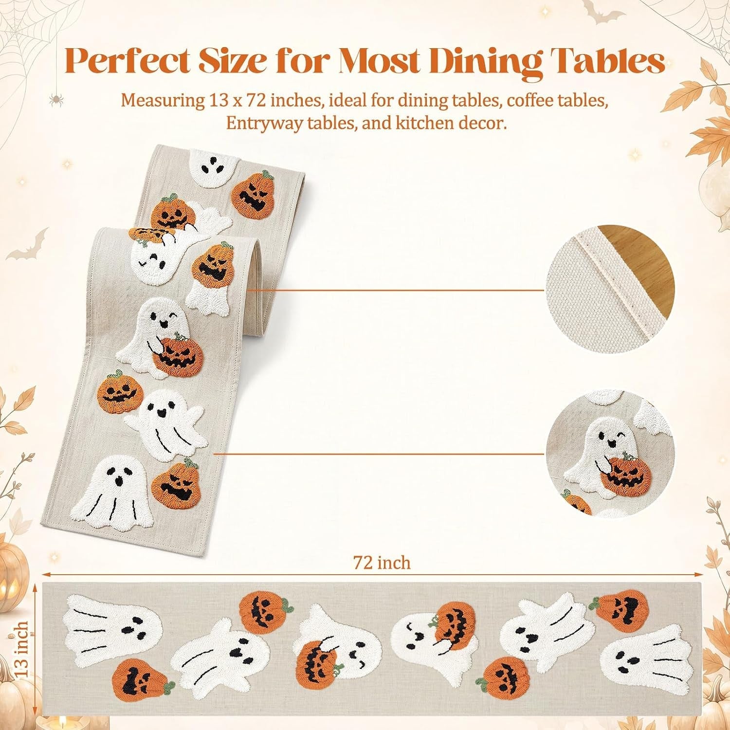 large-halloween-ghost-table-runner-13-72-cute-plush-embroidered