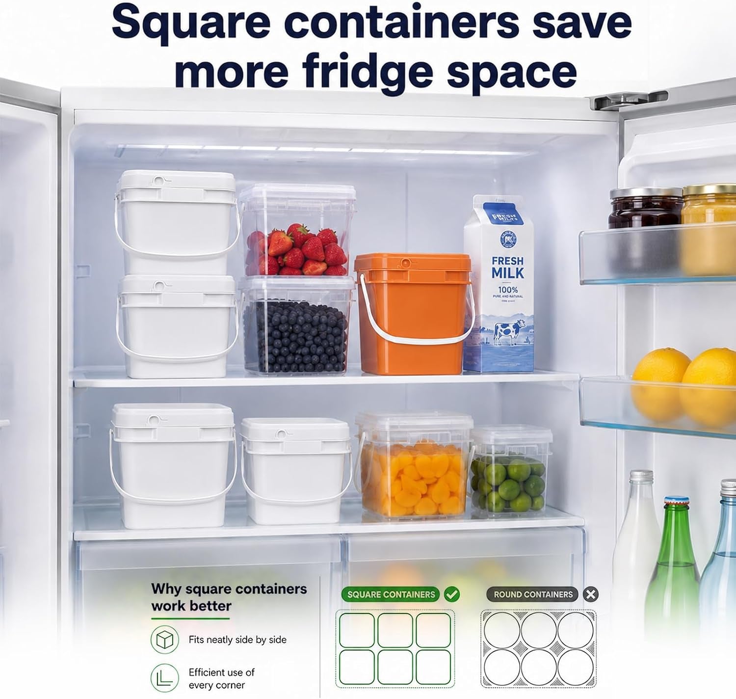 1gallon-food-grade-square-plastic-bucket-with-lid-clear-airtight-storage-container-reusable-pail-for-kitchen-food-water-ice-cream-household-use-transparent-4pcs