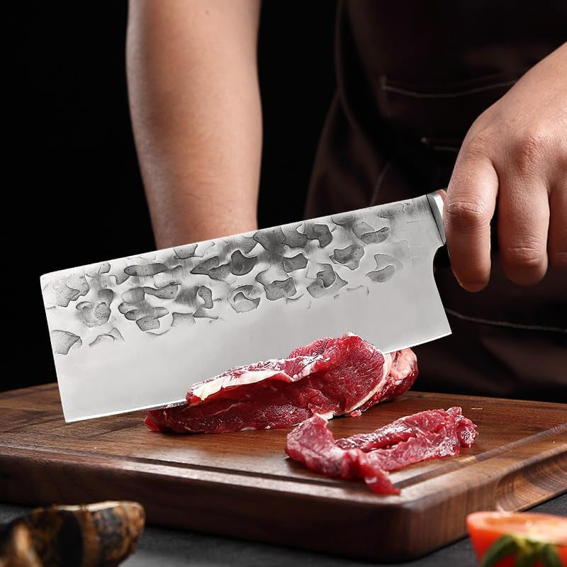 meat-cleaver-cleaver-knife-7-inch-professional-slicing-meat-cleaver-chef-knives-stainless-steel-forged-kitchen-knife-fruit-fish-meat-vegetables-butcher-knife