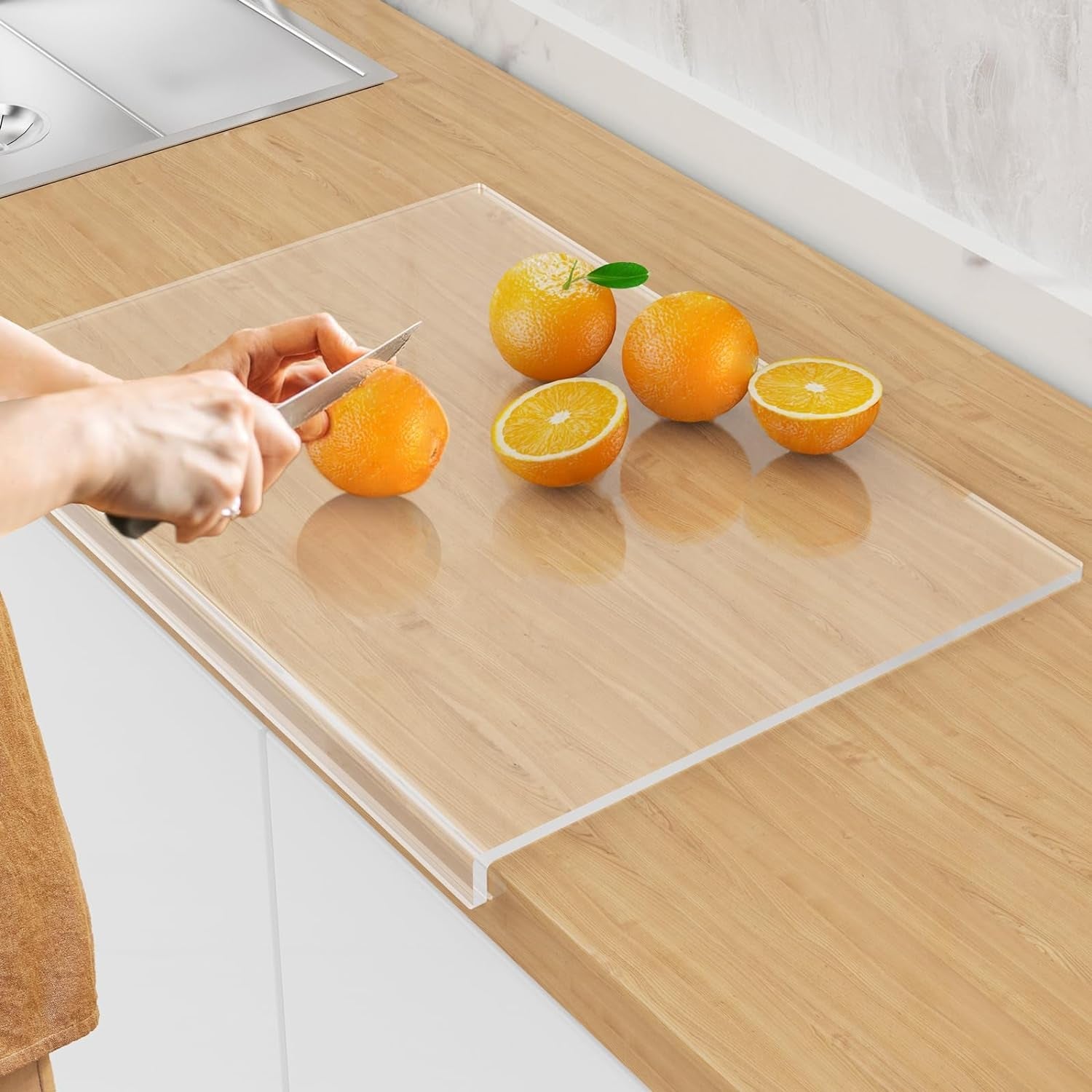 clear-acrylic-cutting-board-with-counter-lip-17-5x13-5-non-slip-base-60-thicker-bpa-free-food-safe-easy-clean-protects-countertops-for-bread-meat-veggies-kitchen-essential