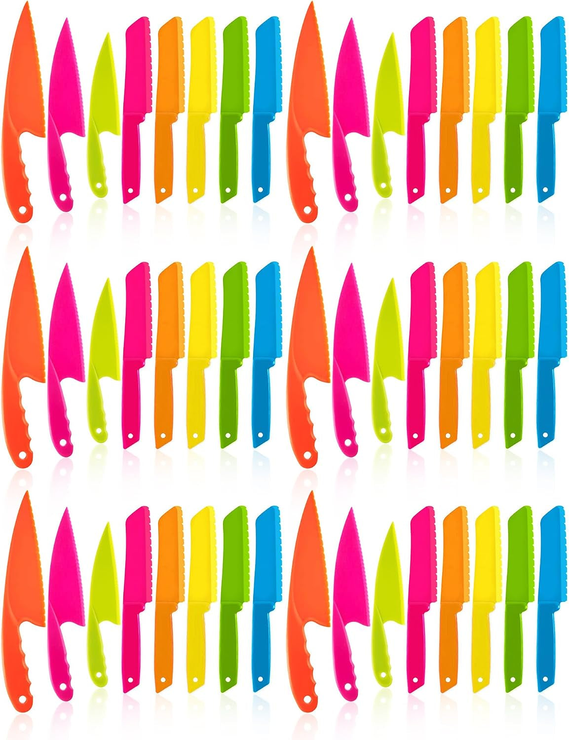 48-pcs-kid-cooking-kitchen-knife-set-plastic-serrated-edges-childrens-safe-nylon-knives-for-cutting-fruit-bread-cake-salad-lettuce-kids-cooking-supply