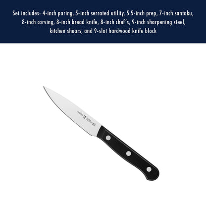 Henckels Solution 10-Pc Knife Set, Razor-Sharp, German Engineered, Brown8