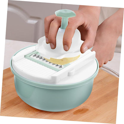 Stainless Steel Multifunctional Vegetable Grater Slicer Manual Kitchen Cutting Tools for Easy Peeling and Slicing for Home Cooking and Meal Prep Random Color8