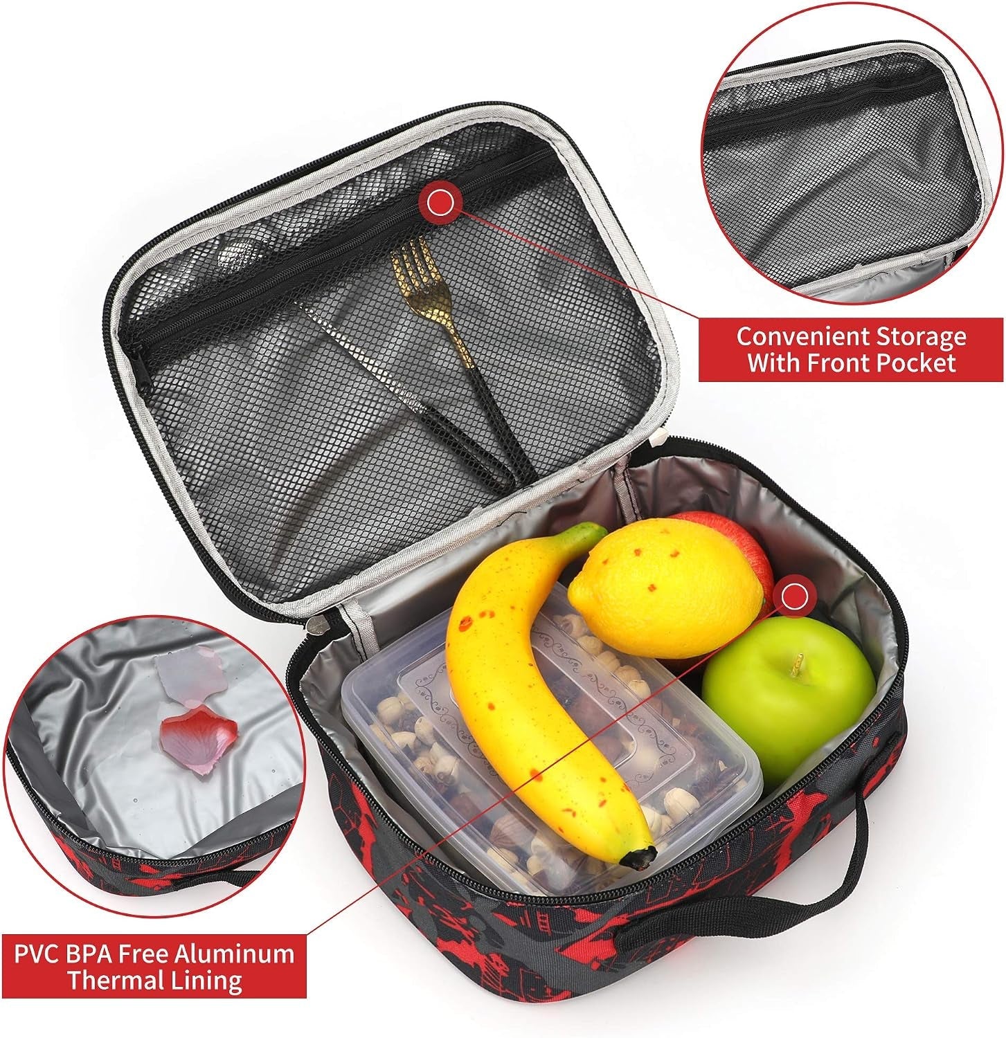 lunch-box-with-padded-liner-spacious-insulated-lunch-bag-durable-thermal-lunch-cooler-pack-with-strap-for-men-women-boys-girls-adults-school-sports-beach-picnic-work-camp-2-pocket