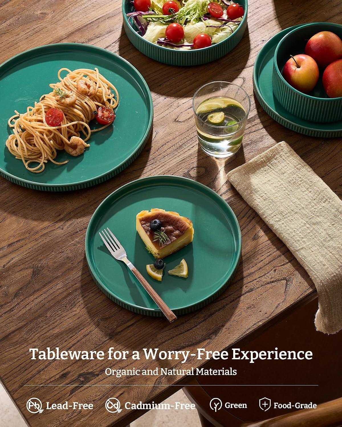 stoneware-dishes-dinnerware-sets-for-6-ribbed-plates-and-bowls