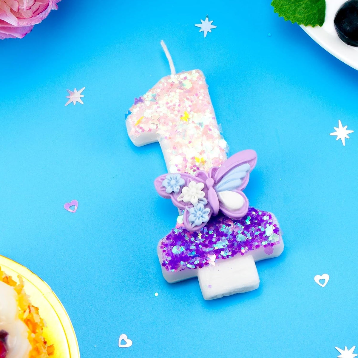 birthday-number-candles-pink-and-purple-butterfly-birthday-candles-for-cake-glitter-number-1-candle-cake-topper-with-sequins-for-girls-and-women-anniversary-celebrations-supplies