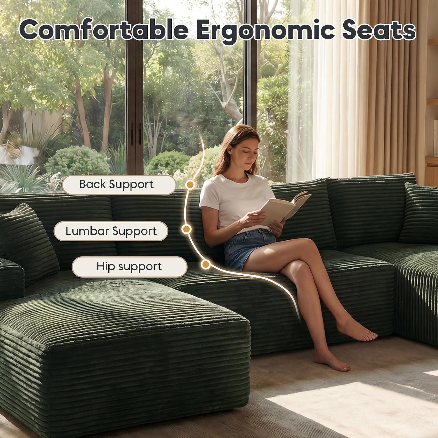 125-cloud-boneless-couch-u-shaped-modular-sectional-sofa-green
