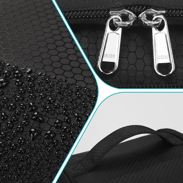 Mesh Shower Caddy Portable, Toiletry Bags for Travel, Black6