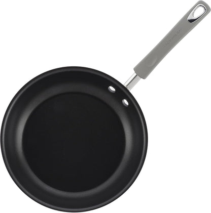 Cookware Classic Brights Hard Enamel Aluminum Nonstick Cookware Set, 14-Piece, Sea Salt Gray6