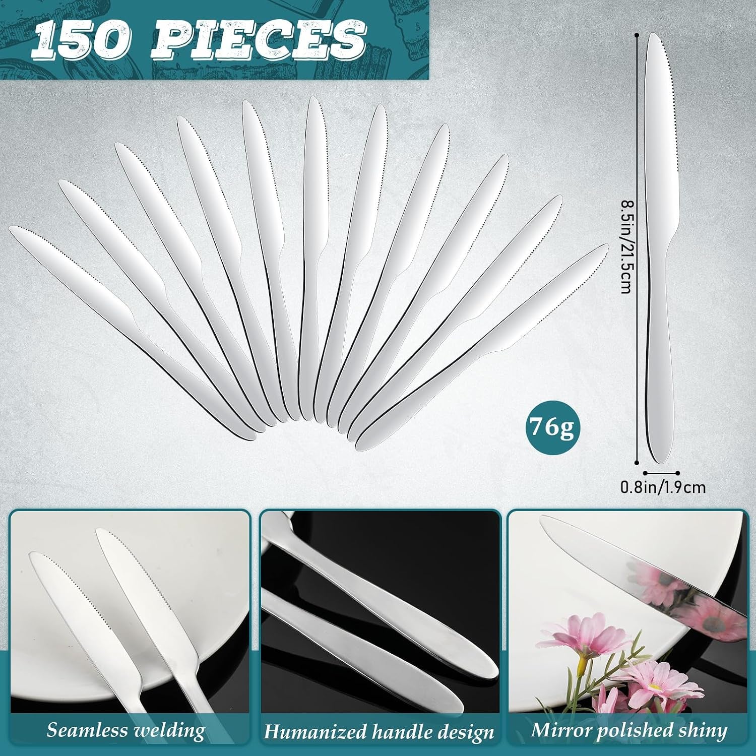 150-pieces-dinner-knives-set-8-3-inches-durable-butter-knife-stainless-steel-serrated-table-steak-silverware-for-home-restaurant-kitchen-dishwasher-safe-and-mirror-polished