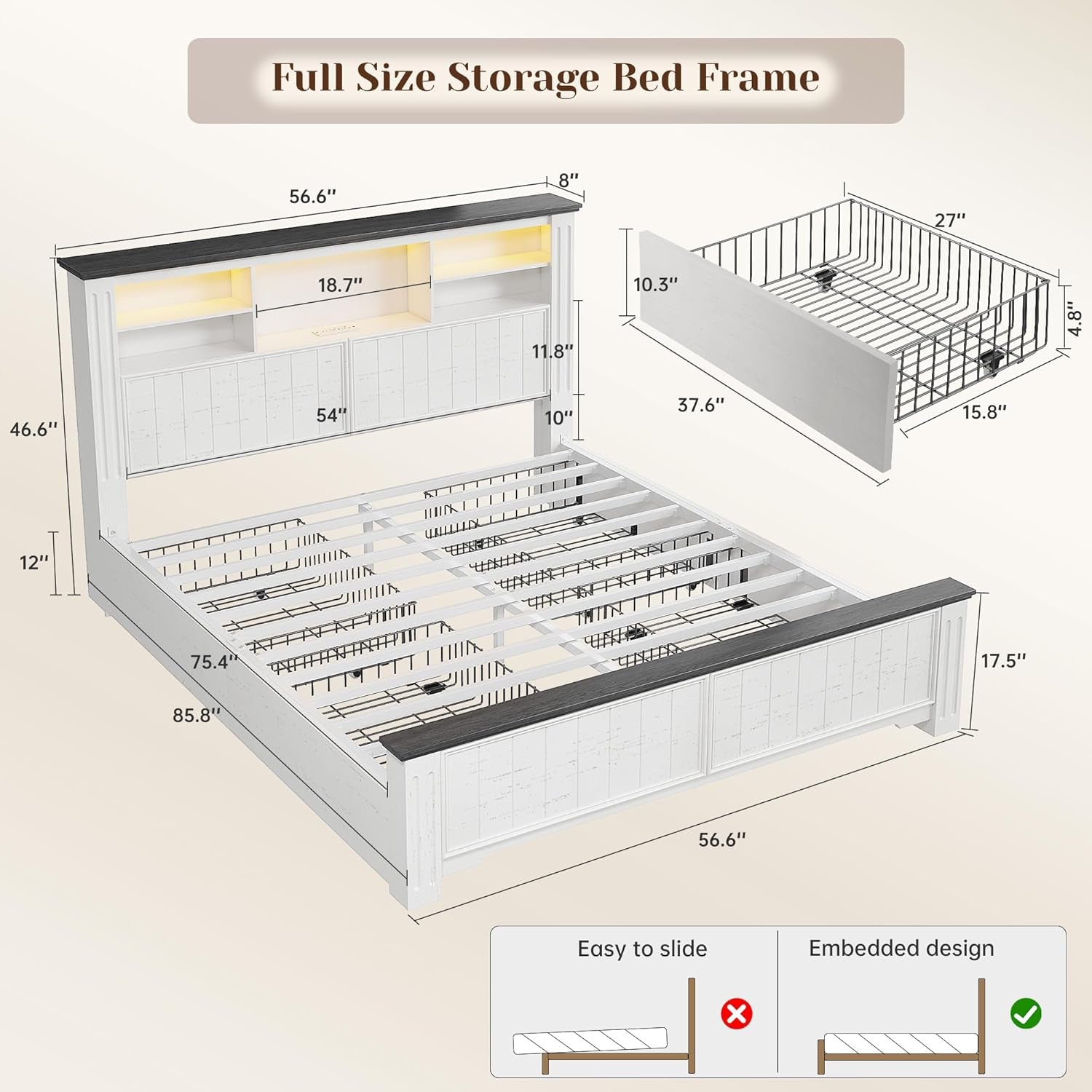 full-size-bed-frame-with-headboard-and-storage-4-drawers-white
