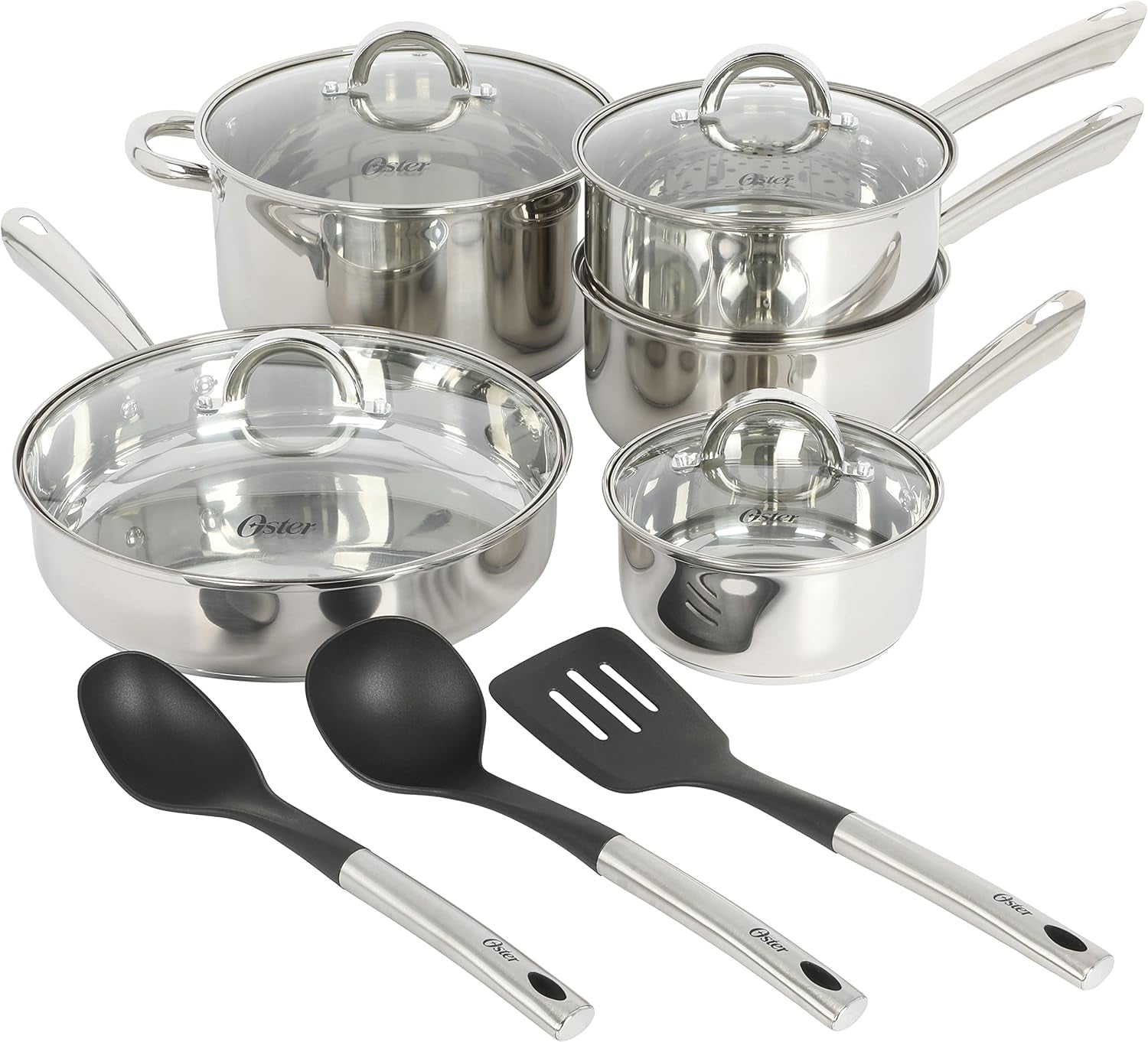 oster-sangerfield-12-piece-stainless-steel-cookware-set-with-kitchen-tools-non-stick-pots-and-pans-durable-oven-safe-cookware-for-home-cooking