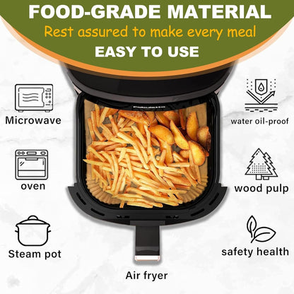 2 QT Air Fryer Liners for CHEFMAN 2 Qt Mini Air Fryer | Air Fryer Liners Disposable Small 2 Qt 2.6Qt, Small Airfryer Liners, DASH Air Fryer Liners3