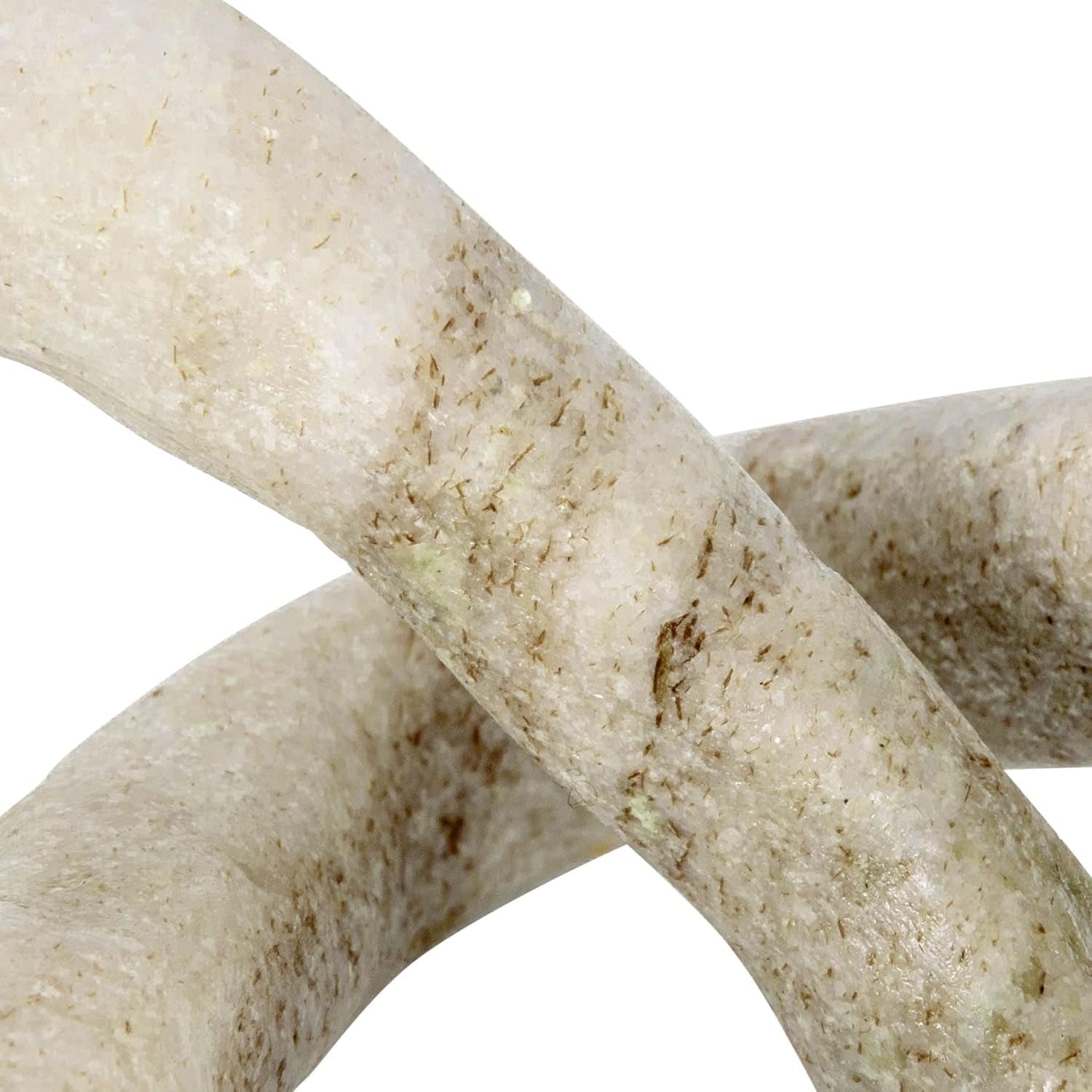 creative-co-op-modern-decorative-marble-link-knot-beige