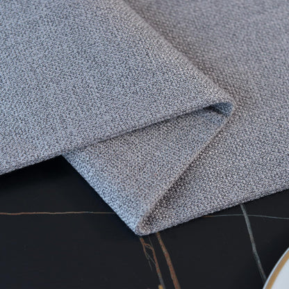 Soft Caddice Faux Linen Table Runner Cloth 2 Side for Kitchen Family Dinners or Gatherings, Indoor or Outdoor Parties, Everyday Use (12 X 108, Seats 8-10 People), Grey4