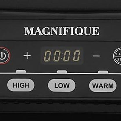 Magnifique 4 Quart Casserole Digital Slow Cooker, Premium Ceramic Bakeware for Oven, Dishwasher Safe Baking Dish,Black8