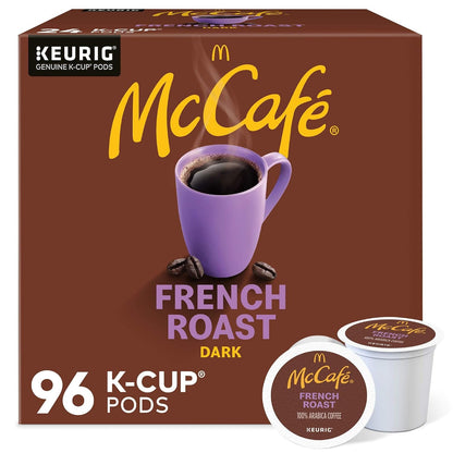 French Roast, Single Serve Coffee Keurig K-Cup Pods, Dark Roast, 96 Count (4 Packs of 24)1