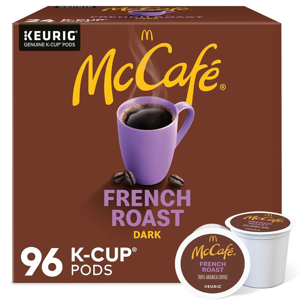 French Roast, Single Serve Coffee Keurig K-Cup Pods, Dark Roast, 96 Count (4 Packs of 24)1
