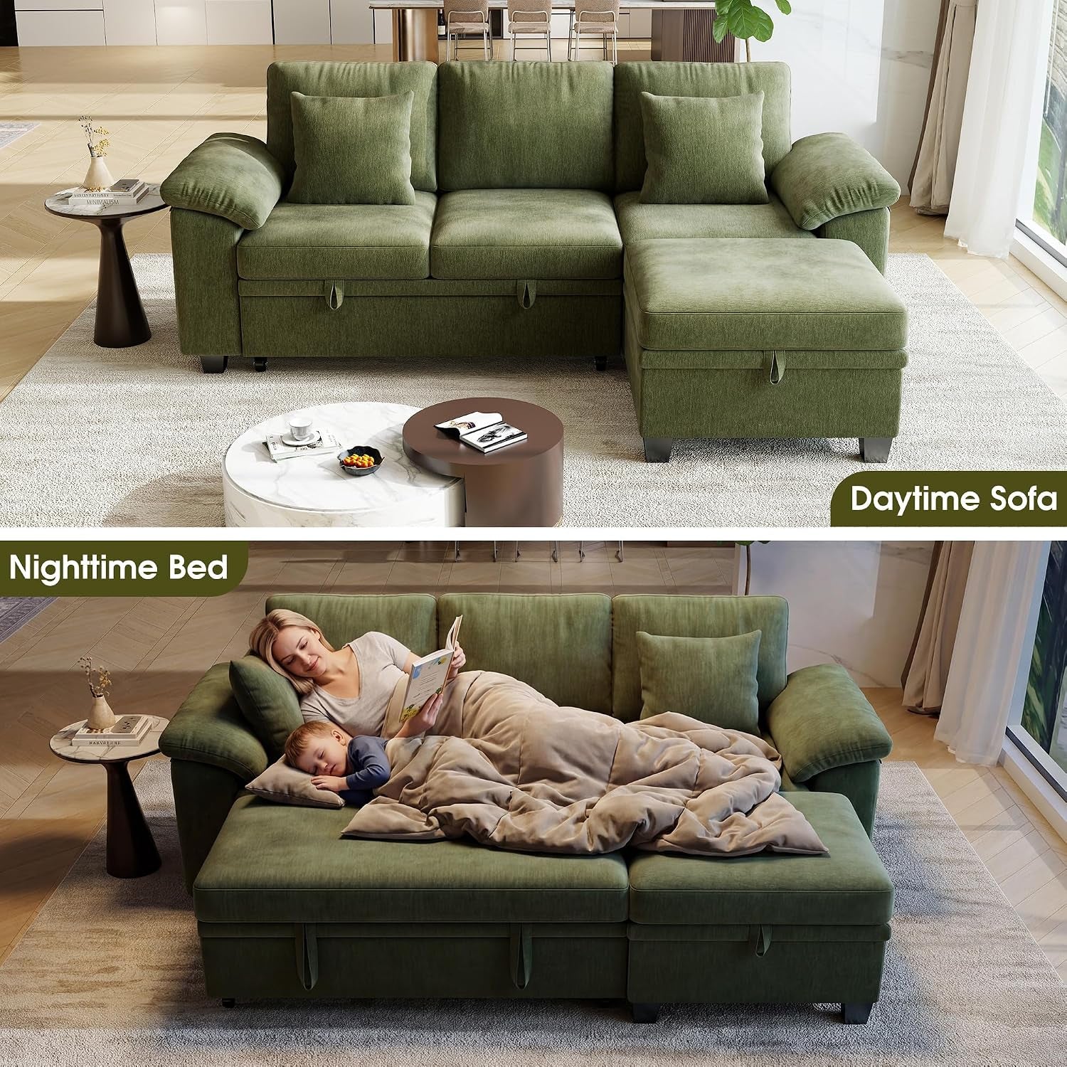 86-modular-sectional-sleeper-sofa-bed-l-shaped-4-seat-pull-out-couch-with-storage-ottoman-convertible-cloud-couch-bed-sectional-couches-for-living-room-apartment-green