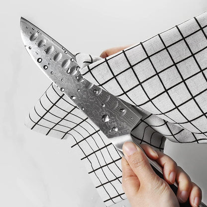 Kitchen Knife Japanese Damascus Santoku Knife 7 Inch7