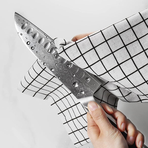 Kitchen Knife Japanese Damascus Santoku Knife 7 Inch7