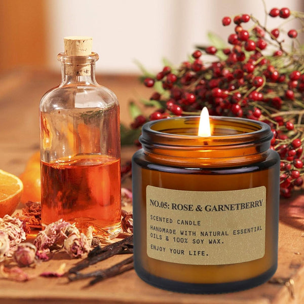 6 Pack Candles for Home Scented Aromatherapy Candle Gift Set for Women Soy Wax Long Lasting Amber Jar Candles Gift for Birthday Mother'S Thanksgiving Day Present6