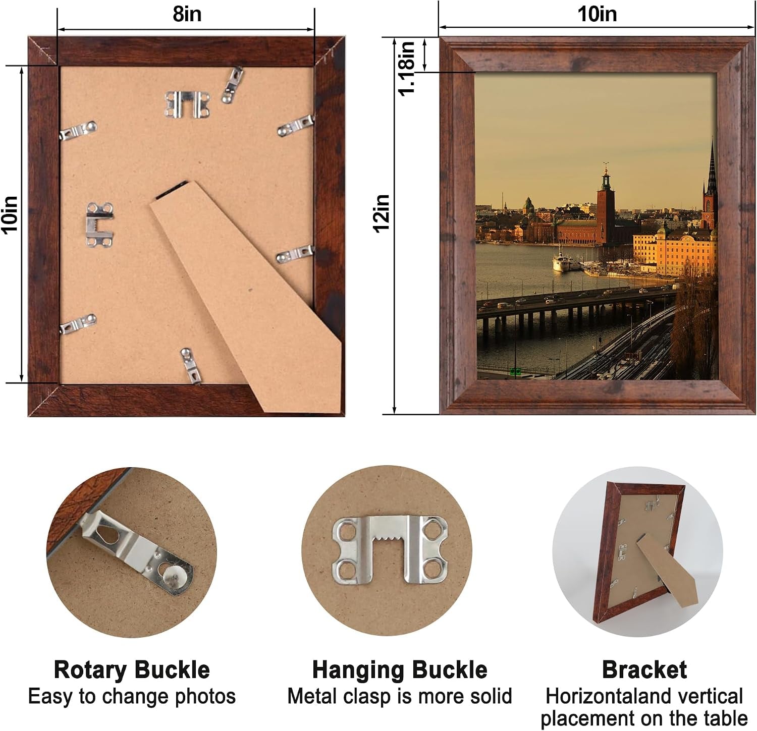 8x10-picture-frame-set-of-4-brown-rustic-vintage-photo-frame-with-real-glass-8-x-10-frames-for-wall-mount-and-tabletop-display